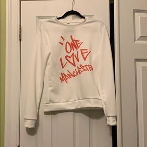 Ariana Grande One Love Manchester sweatshirt